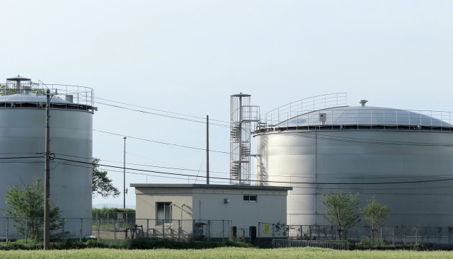 大規模工場の外観