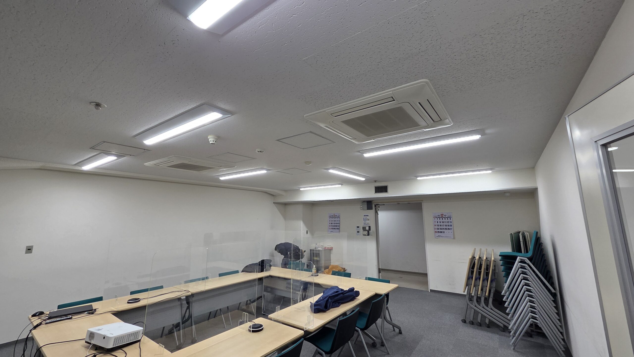 札幌市内のオフィス｜LED工事の実績写真